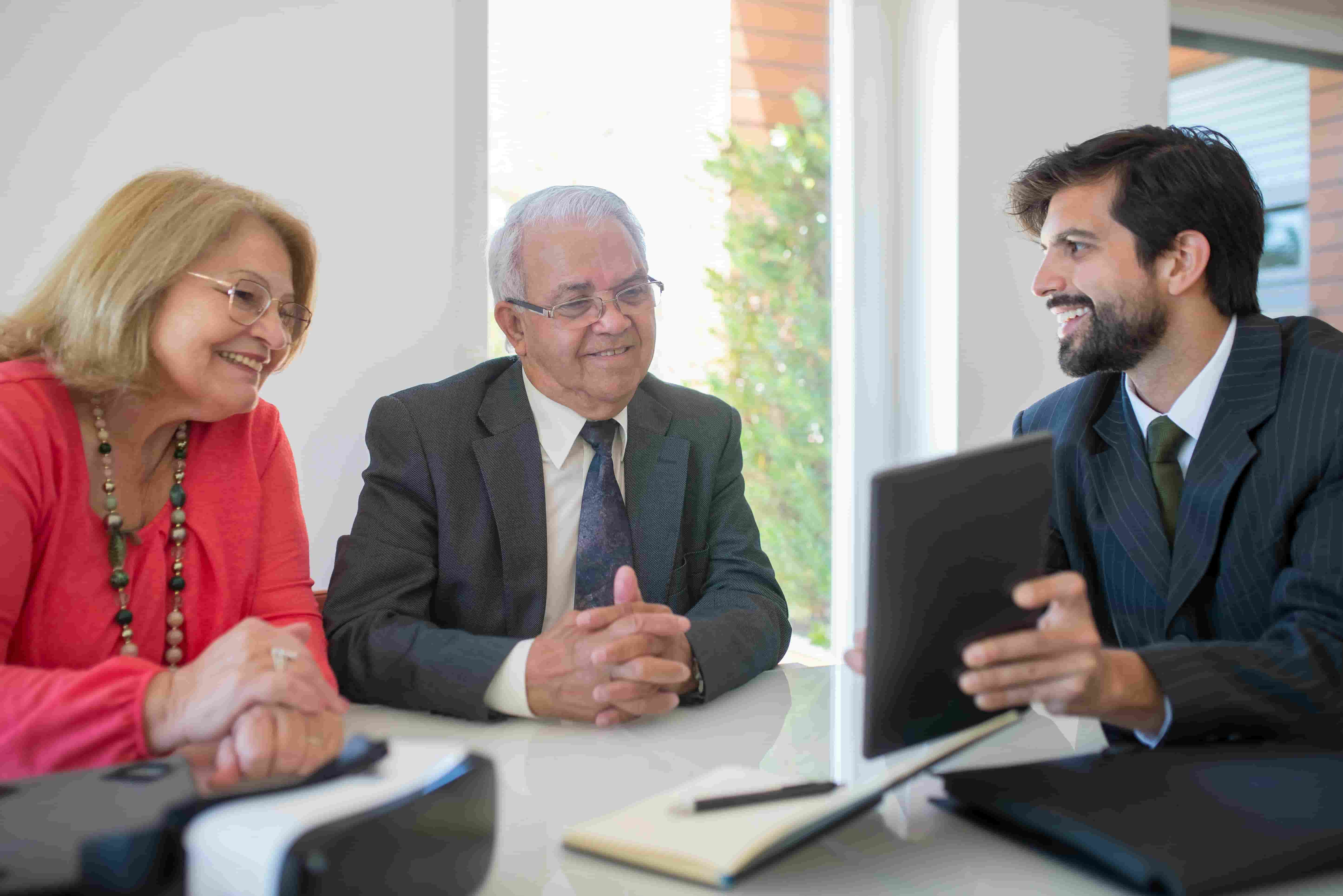 Client and Agent Talking